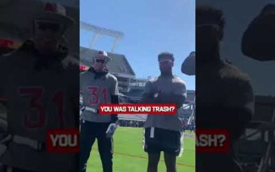 Aaiden Diggs confront Sauce Gardner 😳