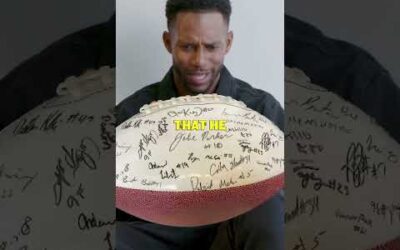 Victor Cruz reacts to Kansas City and San Francisco sports memorabilia 🤯