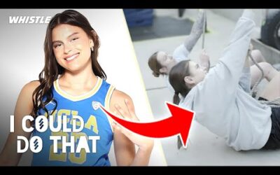UCLA Hooper Gabriela Jaquez vs. INSANE Military Drills!? 😳