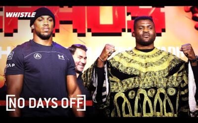 Anthony Joshua’s INTENSE Training For Francis Ngannou Fight! 👀🥊