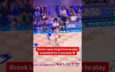 What’s Brook Lopez doing? 😭