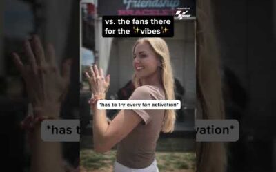 At MotoGP™ races, there’s a place for every type of fan! 🏁
