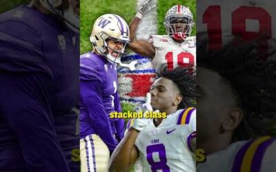 Brenden Rice could follow in the footsteps of his father 👀👣