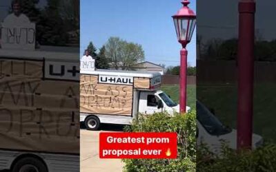 Now they need to show up to prom in a U-Haul 😂🔥