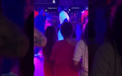 Scottie Barnes had the whole crowd vibing in Cancun 🎤😎