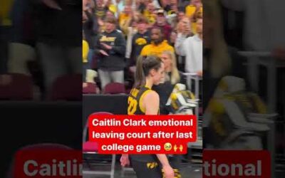 What a college career for Caitlin Clark 🙌❤️