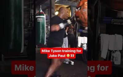 Mike Tyson Training For Jake Paul 👀