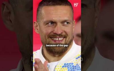 Oleksandr Usyk is a man of MANY TALENTS! 👏