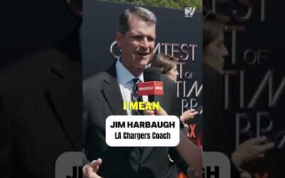 Jim Harbaugh Picks Between Brady & Herbert 👀