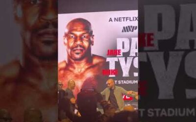 Mike Tyson and Jake Paul FACE OFF!!! 😤