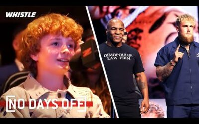 Meet The Kid Who Went VIRAL At The Tyson-Paul Press Conference! 👀