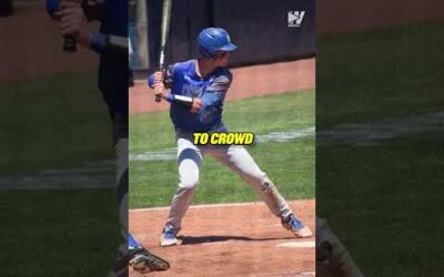 Getting hit by a pitch might be the fastest way to a championship 👀