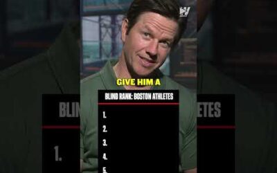 Mark Wahlberg Ranks All-Time Boston Athletes 👀