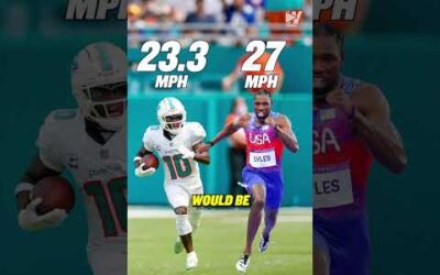 3 reasons why Tyreek Hill will beat Noah Lyles in a race 👀