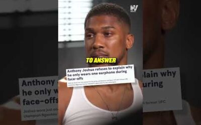 What Is Playing In Anthony Joshua’s Airpod REVEALED 👀