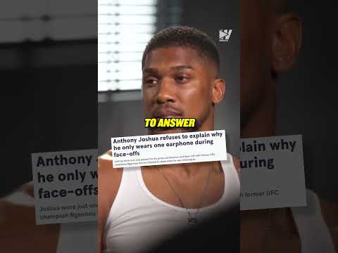 What Is Playing In Anthony Joshua’s Airpod REVEALED 👀