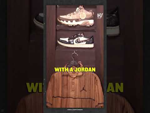 Happy Life Wood collabs with Jordan Brand on Golf shoe 🤯