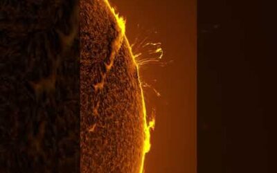 Solar flares are explosions on the Sun which emit radiation into space ☀️ #Science #Shorts #Space