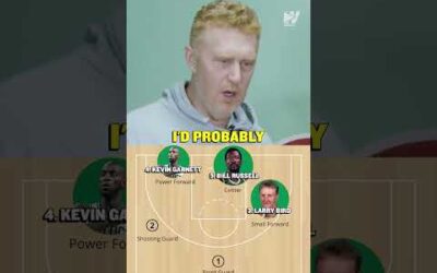 Brian Scalabrine builds his all-time Celtics starting 5 👀