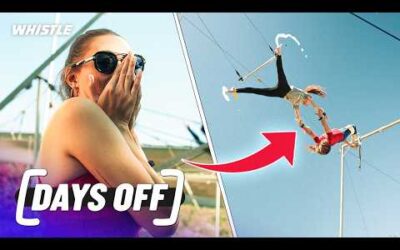 I Conquered My BIGGEST FEAR By Flying Trapeze!?🤯 ft. Jess Val Ortiz