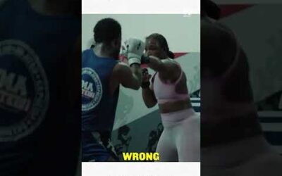 Claressa Shields has a history of silencing haters 🍿 #boxing #claressashields #mma #combatsports