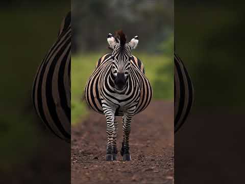 Depending on the species, a zebra’s pregnancy period lasts around 11 to 13 months🦓 #Shorts #Animals