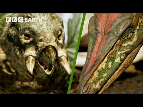 Placerias vs Celophysis: Battle for Triassic Survival | Walking With Dinosaurs 1999| BBC Earth