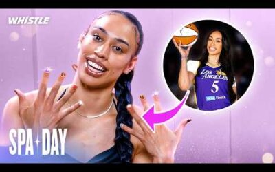 Dearica Hamby Spills WNBA TEA While Getting Her Nails Done 💅