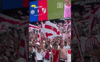 Nobody parties like River Plate fans 🎉