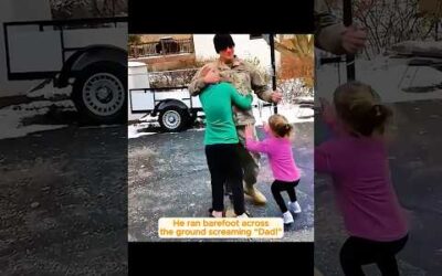Soldiers reuniting with their kids in the most emotional moments