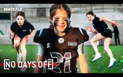 14-Year-Old Girl Trains Like Saquon Barkley! 😤
