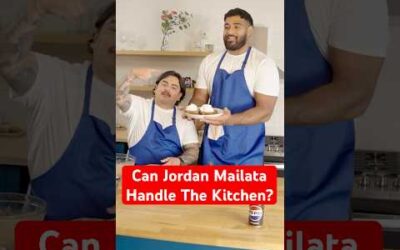 Jordan Mailata Can Block Hits, But Can He Handle the Kitchen?