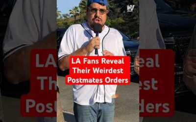 LA Fans Reveal Their Weirdest Postmates Orders