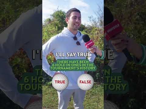 Tournament trivia with the BIGGEST golf fans🤔