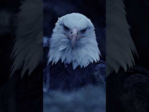 Bald eagles have incredible vision  🦅 #Shorts #Eagle #Wildlife