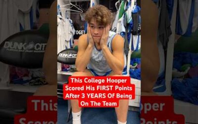 This College Hooper Scored His FIRST Points After 3 YEARS Of Being On The Team