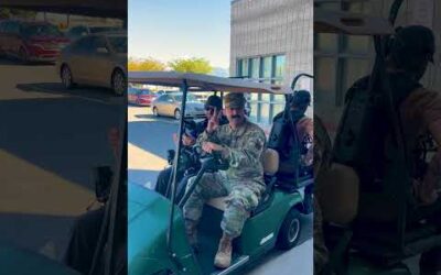 Cody Williams Spends Day Off with The U.S. Air Force!
