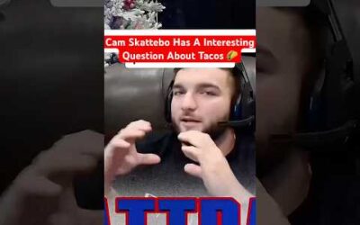 Cam Skattebo Has A Interesting Question About Tacos 🌮