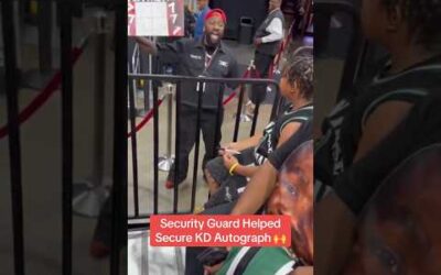 This Security Guard Deserves A Raise 💪