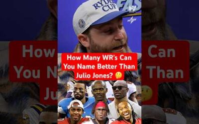 How Many WR’s Can You Name Better Than Julio Jones? 🤔