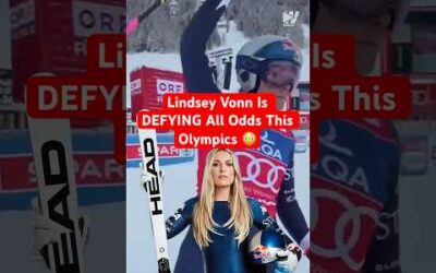 Lindsey Vonn Is DEFYING All Odds This Olympics 😳