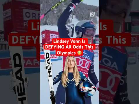 Lindsey Vonn Is DEFYING All Odds This Olympics 😳