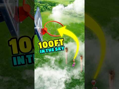 WORLD’S HIGHEST FREE THROW 🏀☁️