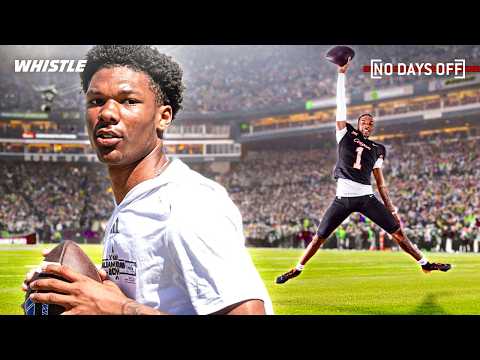 #1 Ranked QB Trains With Shedeur Sanders & Cam Ward 👀