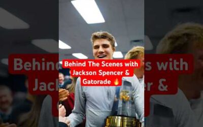 Behind The Scenes with Jackson Spencer & Gatorade 🔥