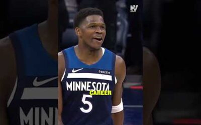 Wholesome Reason Why Anthony Edwards Wears A Wristband To Every Single Game