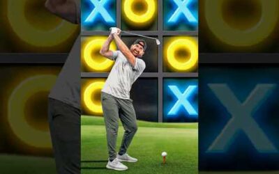 BIGGEST TIC TAC TOE EVER 😱🏌️♂️