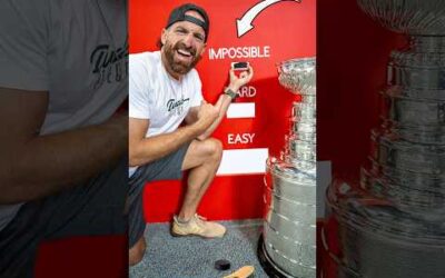 Hardest Hockey Trick Shot EVER!