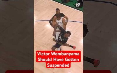 Victor Wembanyama Should Have Gotten Suspended For His Elbow