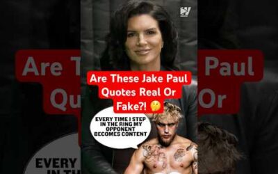 Are These Jake Paul Quotes Real Or Fake?! 🤔
